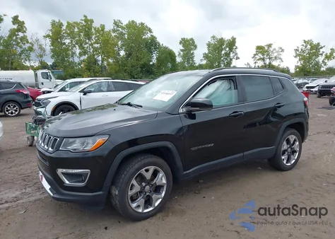2018 Jeep Compass Limited 4X4 from USA, damaged, VIN 3C4NJDCB7JT372706